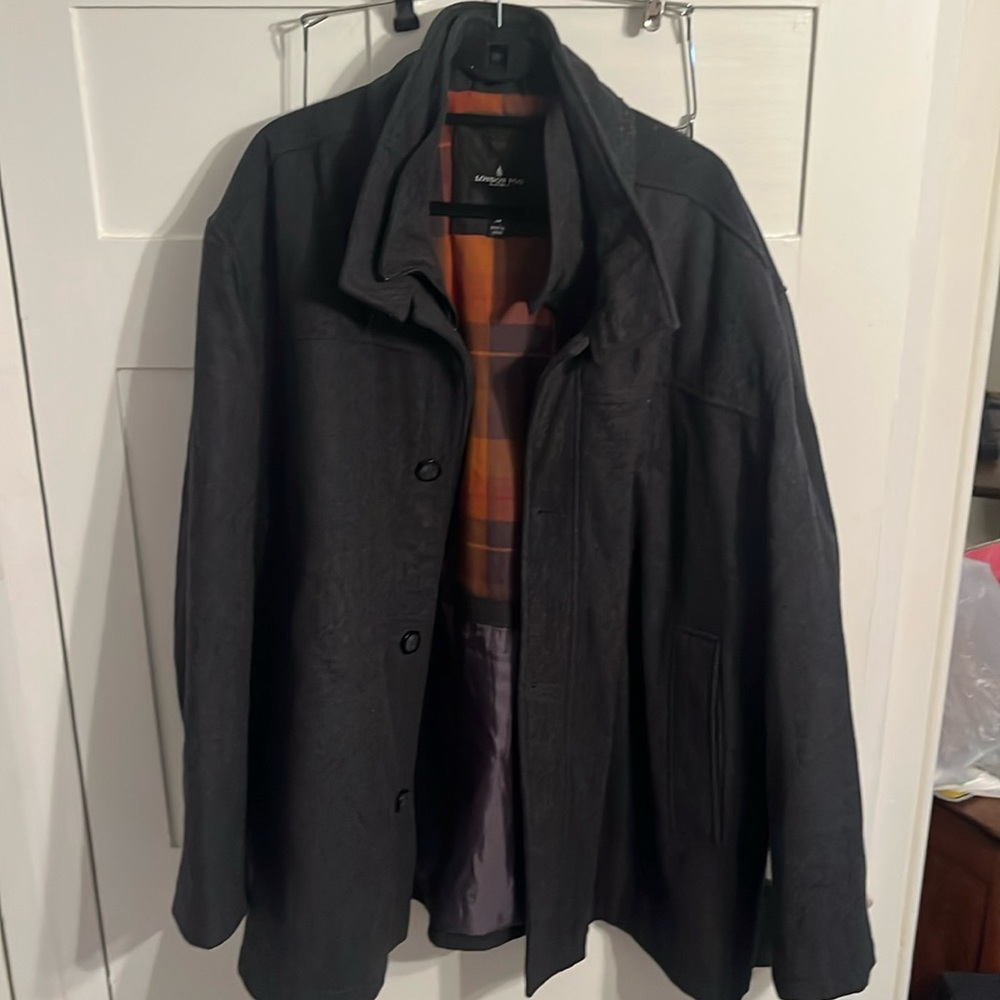 Mens London Fog XXXL Wool/Polyester Jacket Excellent Condition